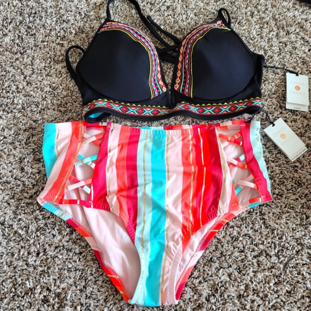 Two pieces swimwear swimsuit 🩱